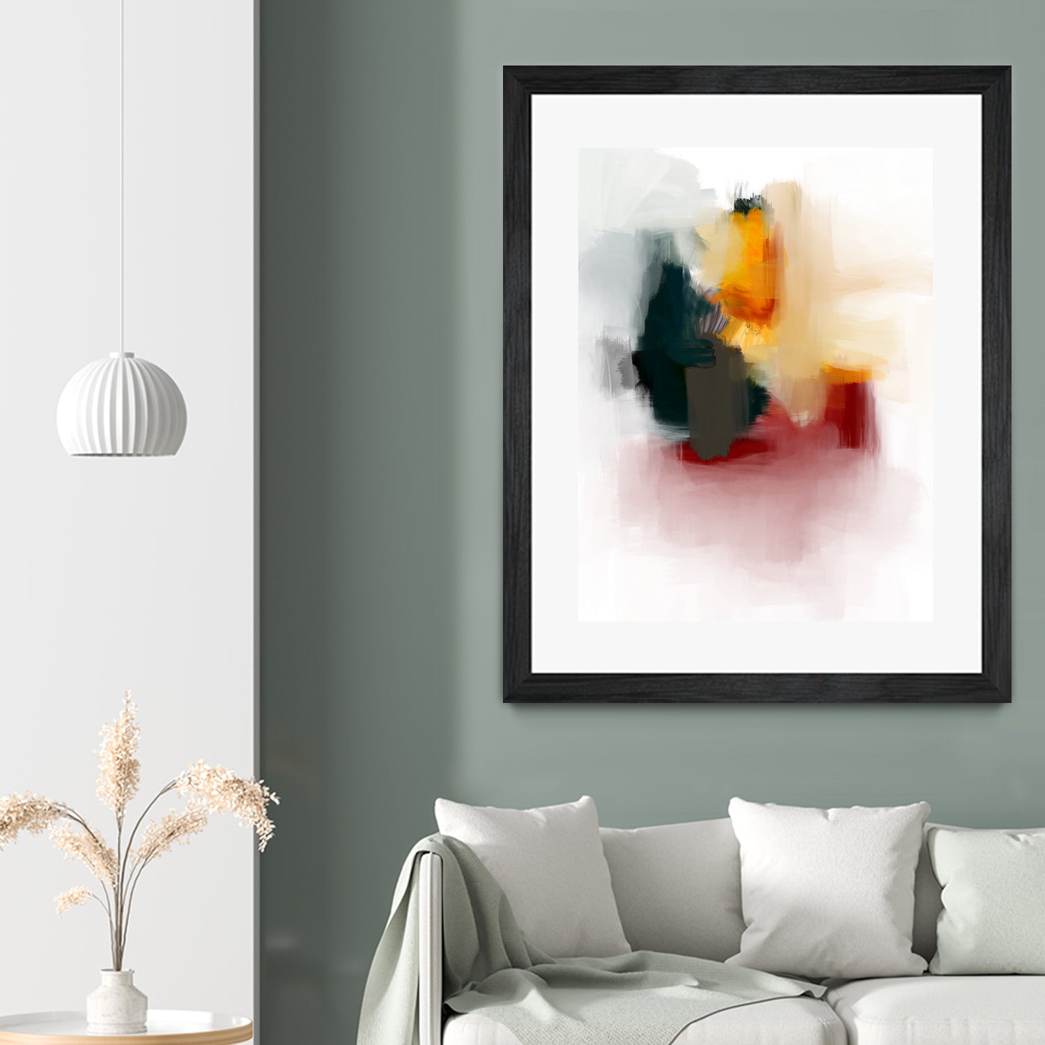 Colors & Colors by Art Tonial on GIANT ART - red