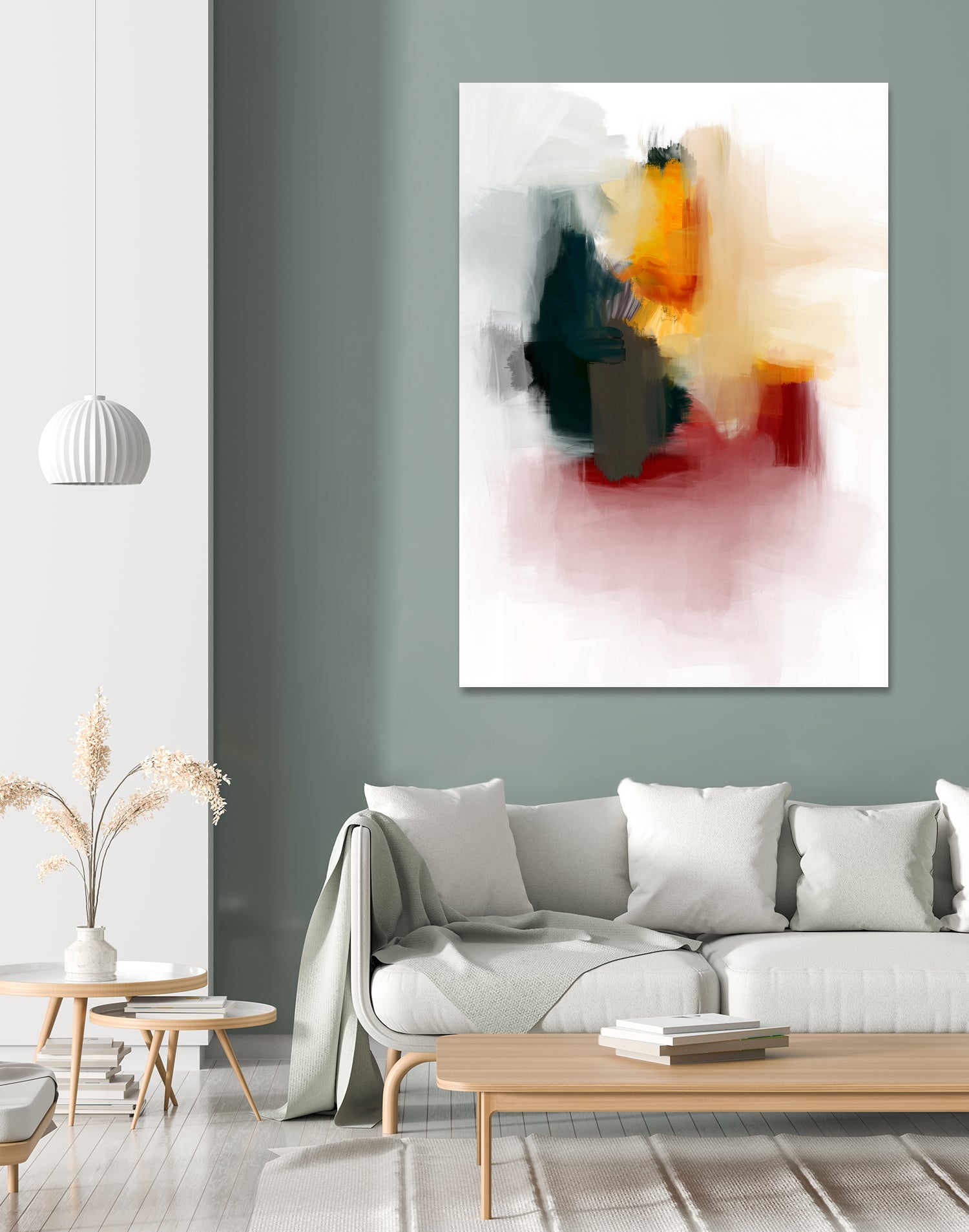 Colors & Colors by Art Tonial on GIANT ART - red