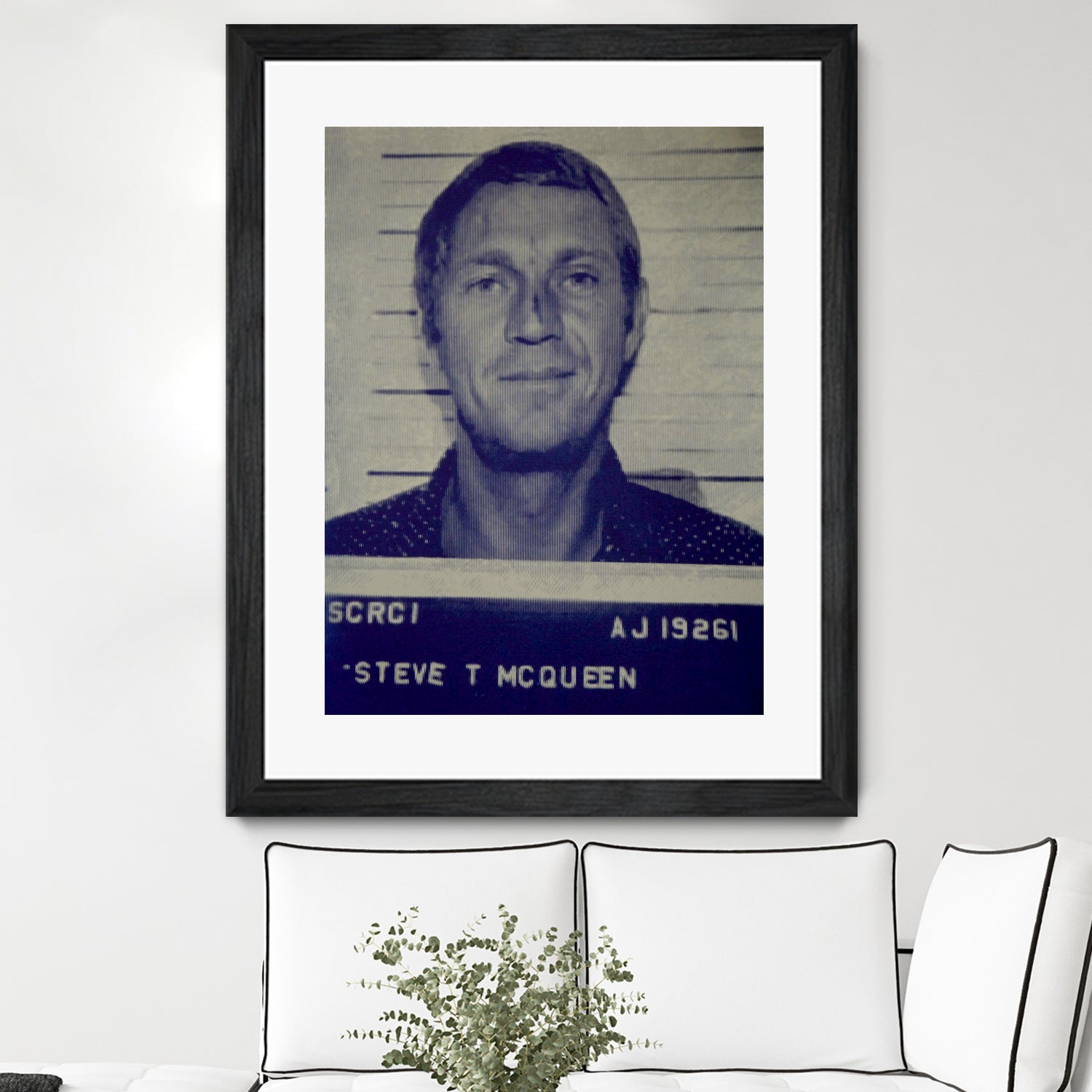 Steve McQueen I, 2017 by Bridgeman Iamges  on GIANT ART - black