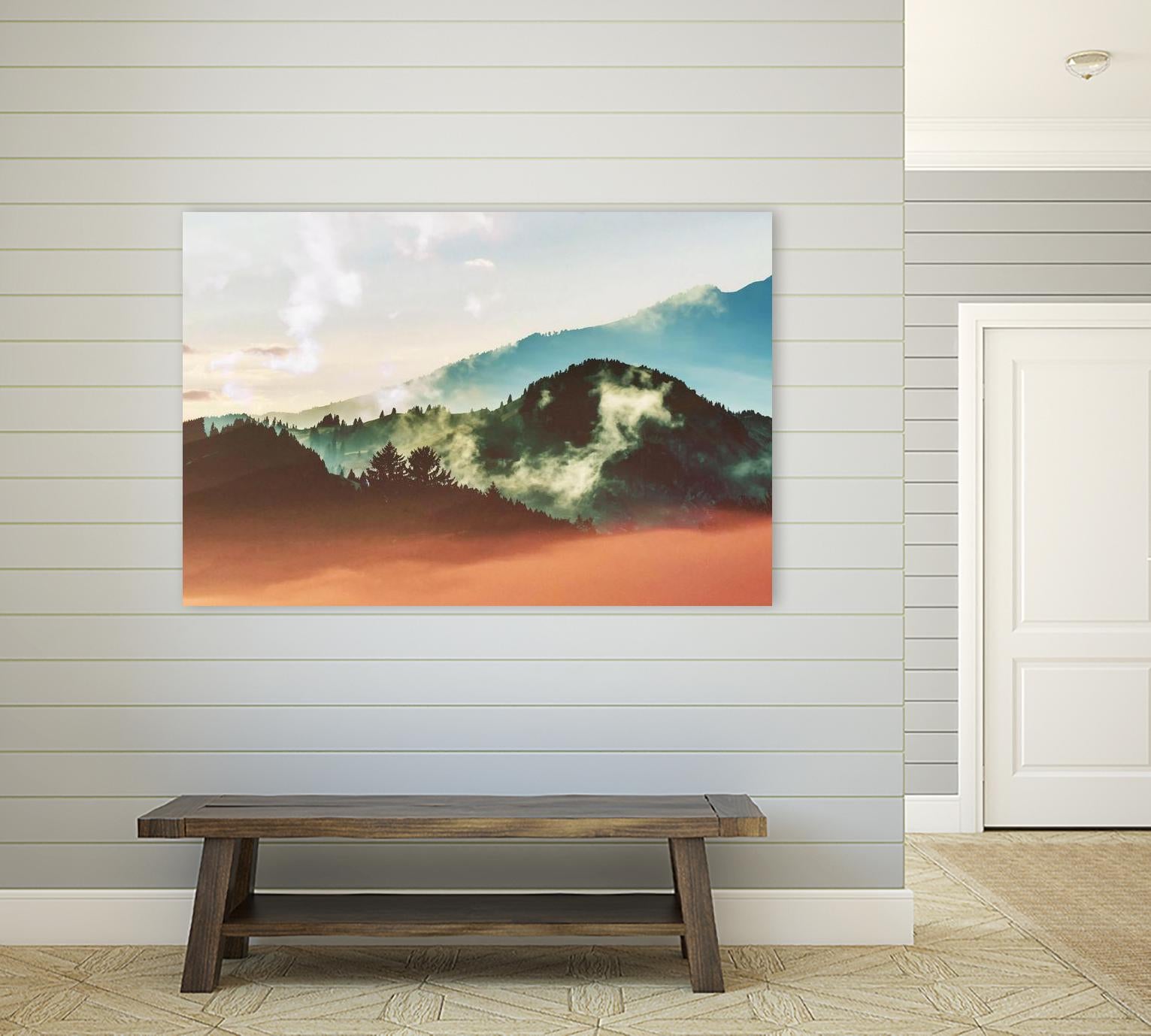 Mighty Mountain by 83 oranges on GIANT ART - digital mountains