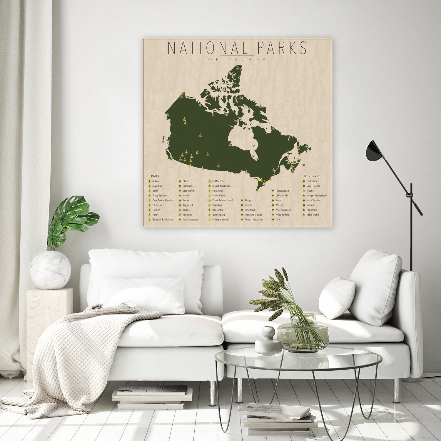 National Parks of Canada by Finlay McNevin on GIANT ART