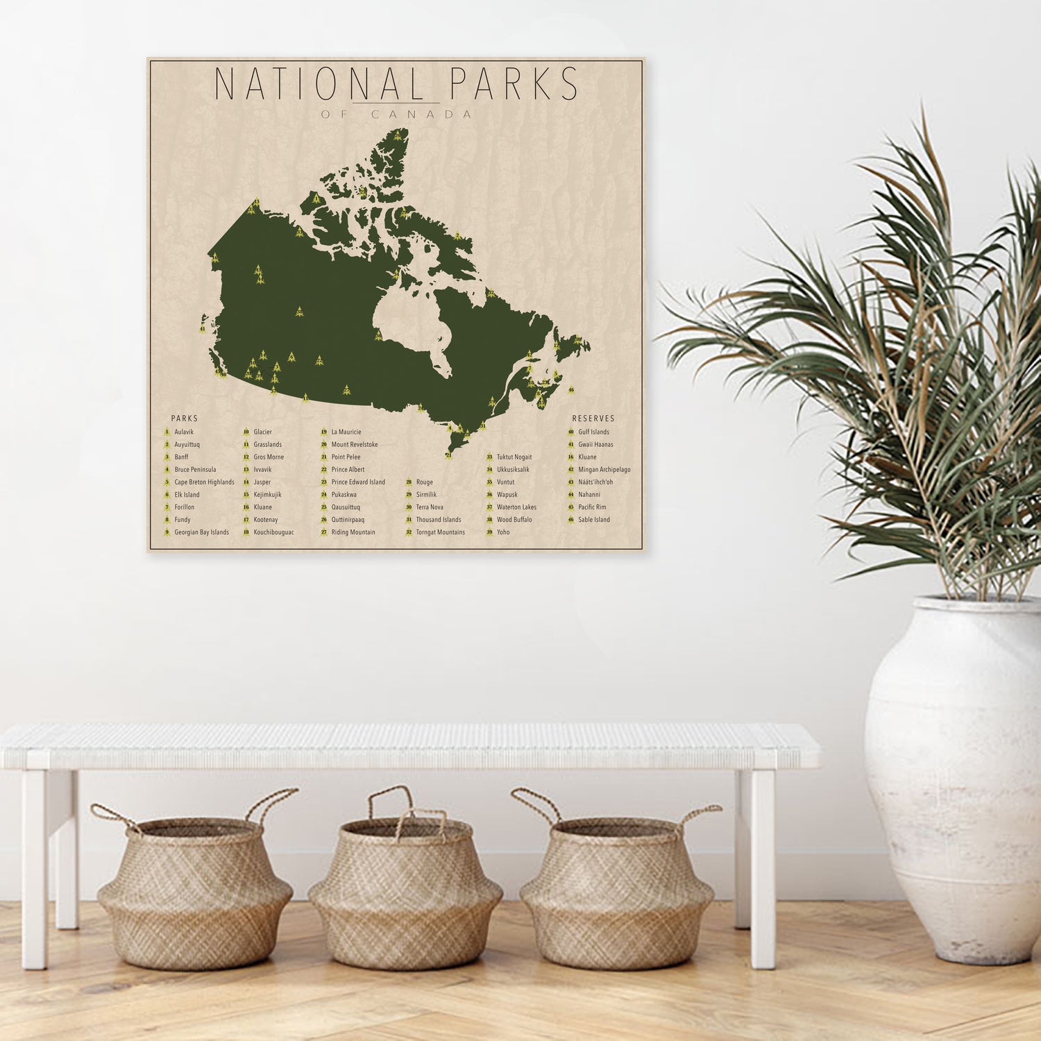 National Parks of Canada by Finlay McNevin on GIANT ART