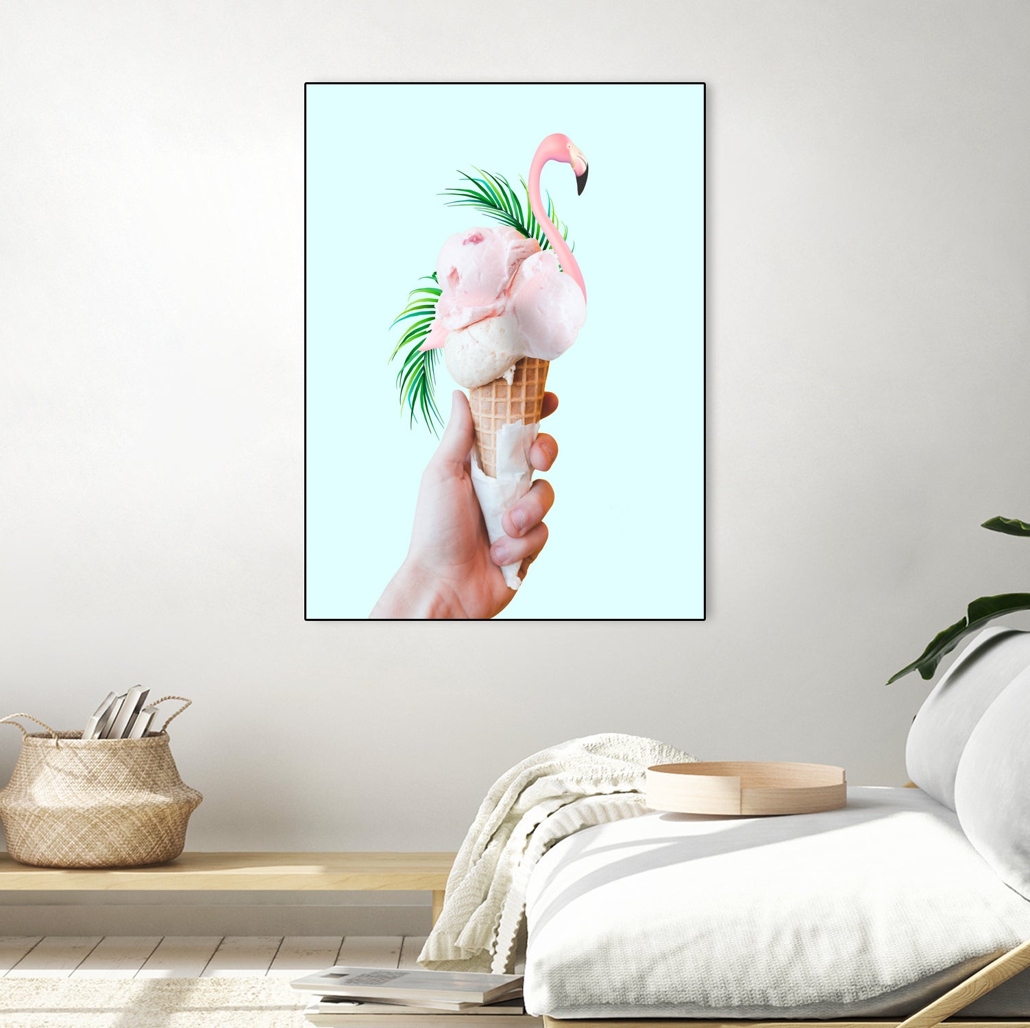 Tropical Ice Cream by 83 oranges on GIANT ART - pink digital