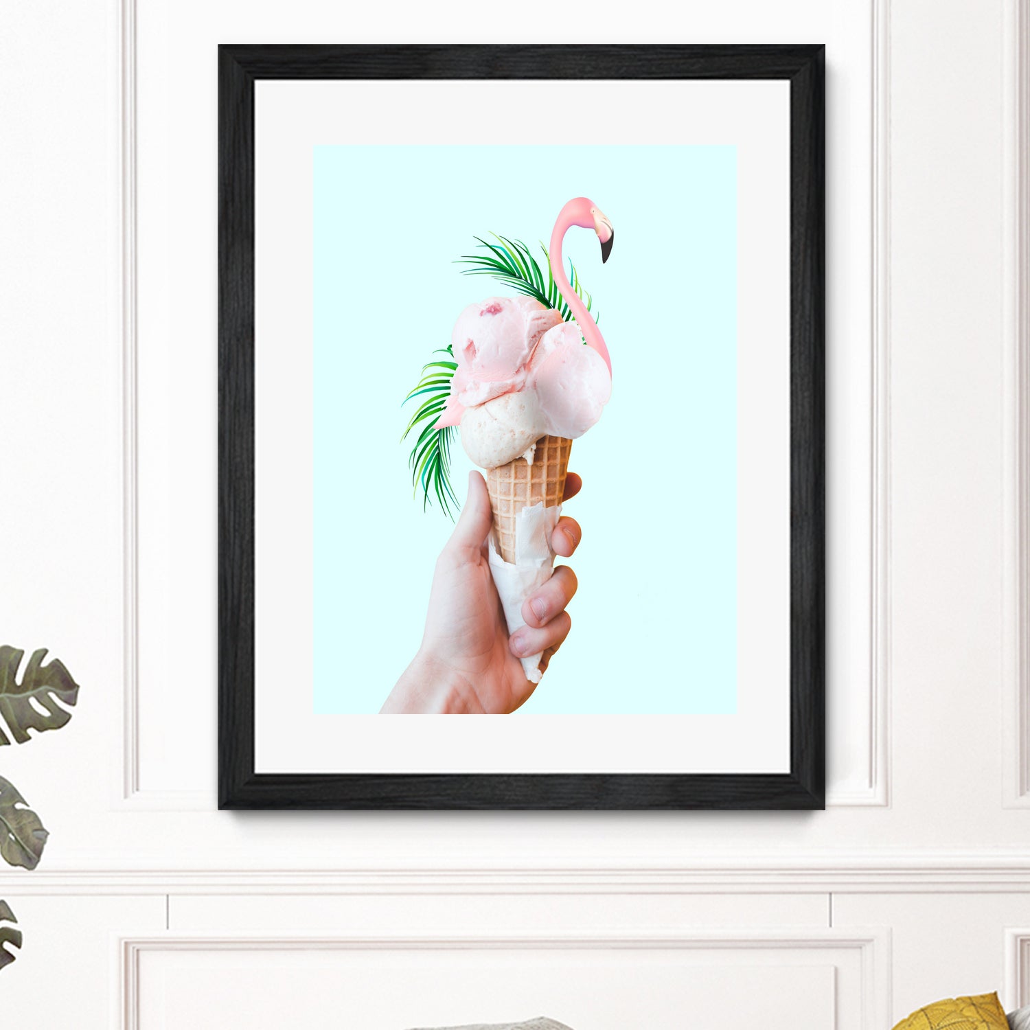 Tropical Ice Cream by 83 oranges on GIANT ART - pink digital