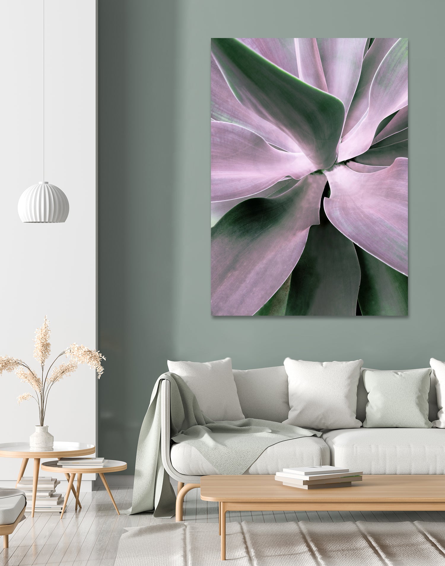 Agave by Caterina Lo Cicero on GIANT ART - pink pink