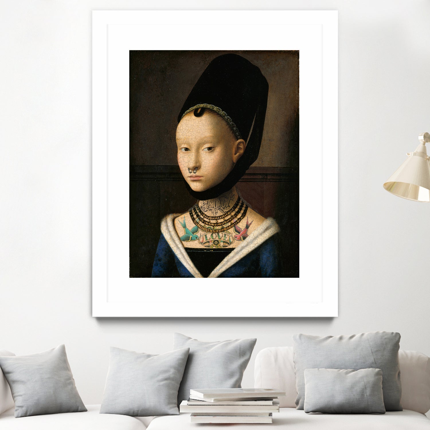 Young Woman by Caterina Lo Cicero on GIANT ART