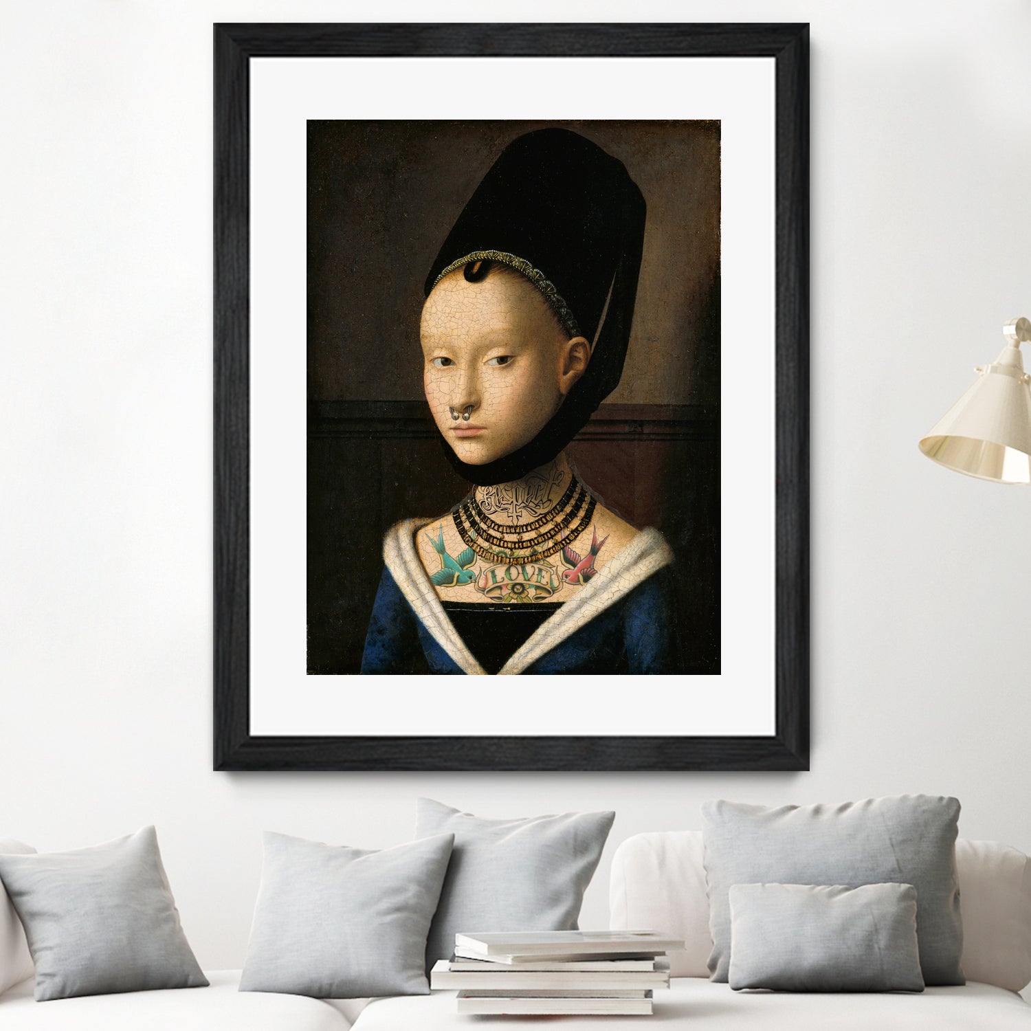 Young Woman by Caterina Lo Cicero on GIANT ART