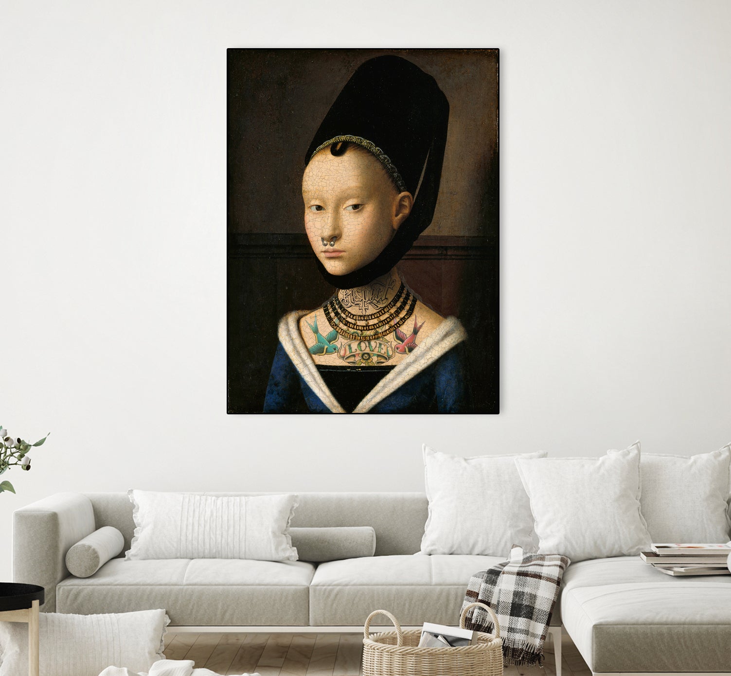 Young Woman by Caterina Lo Cicero on GIANT ART