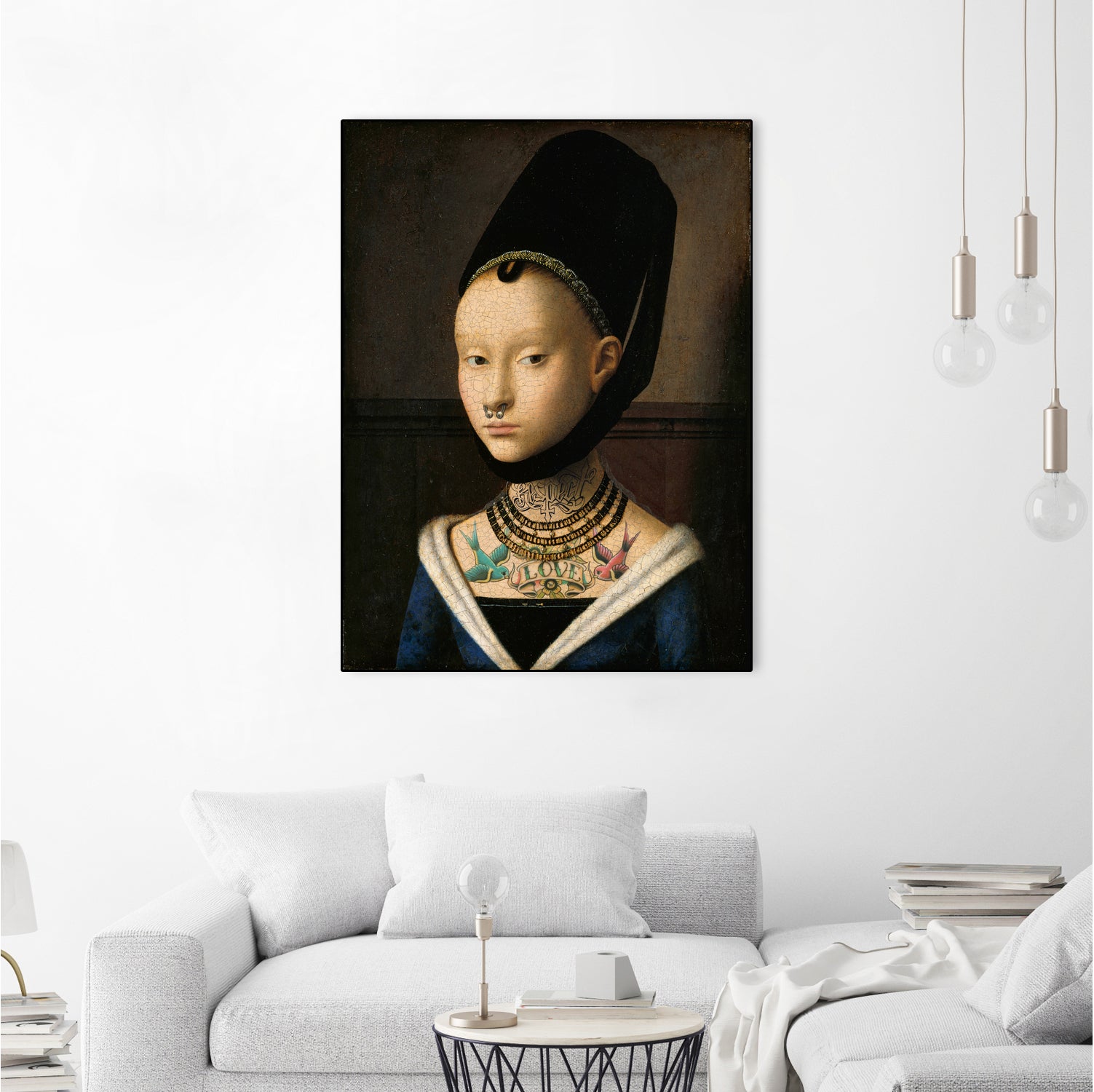 Young Woman by Caterina Lo Cicero on GIANT ART