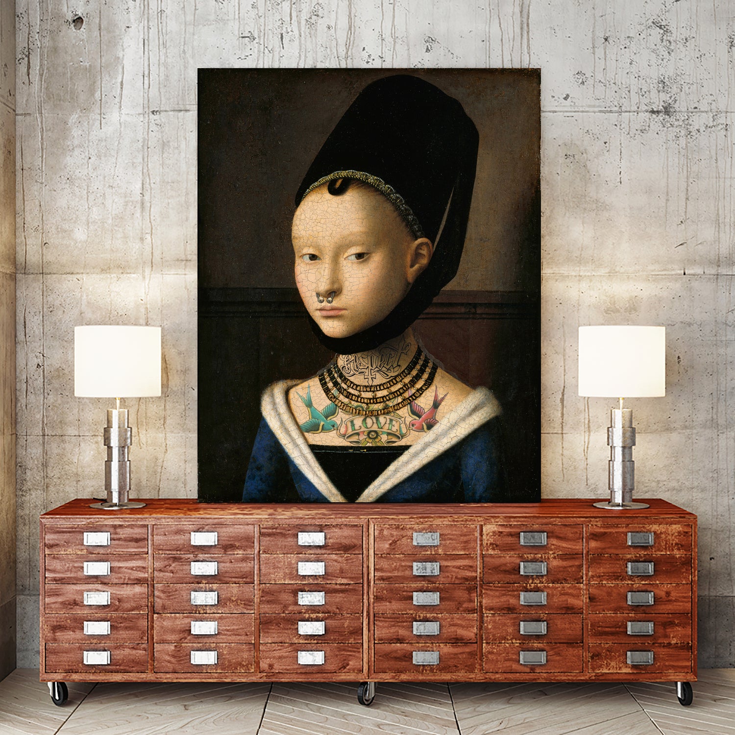 Young Woman by Caterina Lo Cicero on GIANT ART