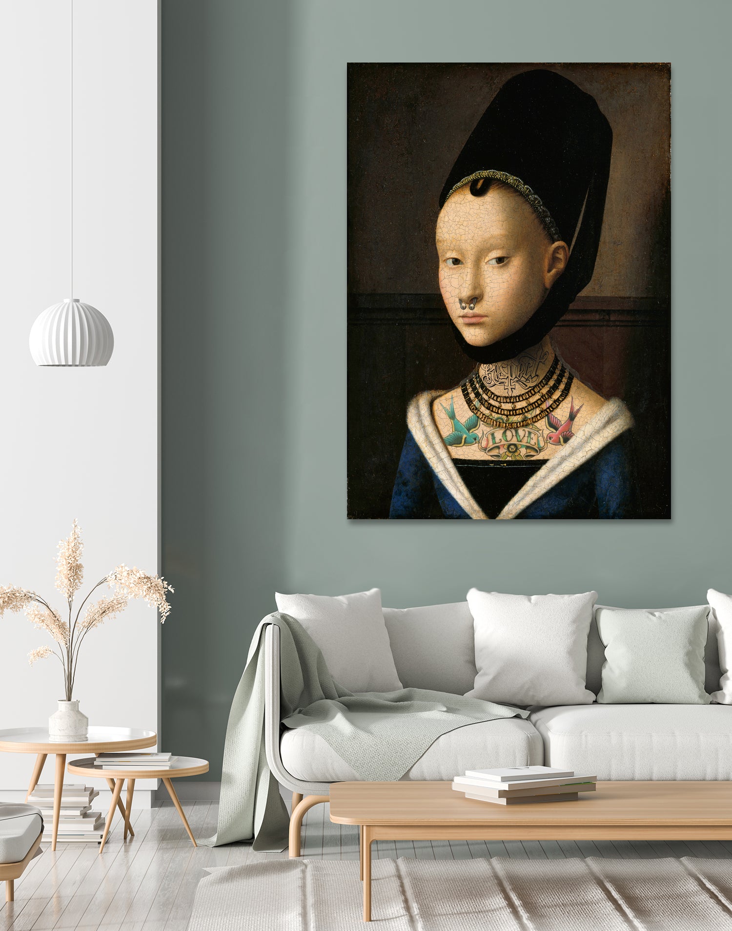 Young Woman by Caterina Lo Cicero on GIANT ART