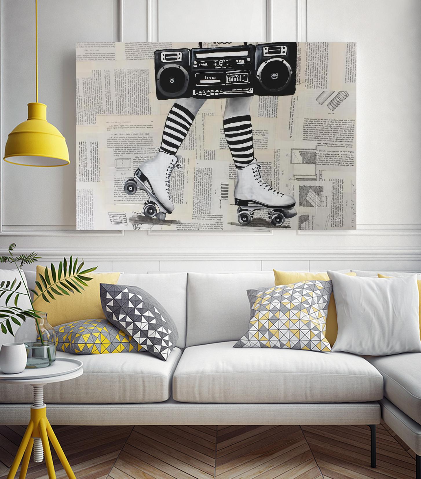 rolling by eugenia retana on GIANT ART