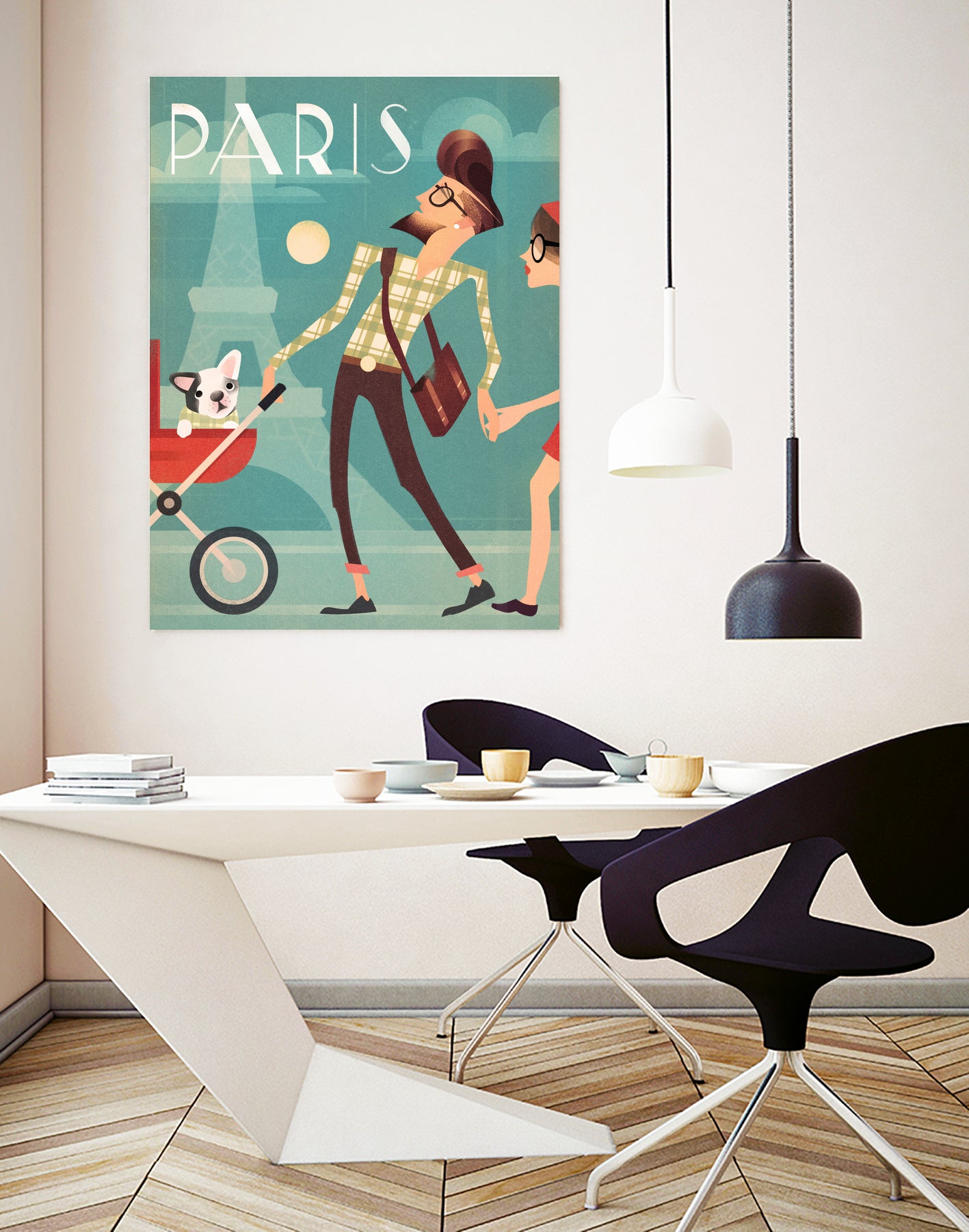 Paris Vintage Travel by Martin Wickstrom on GIANT ART