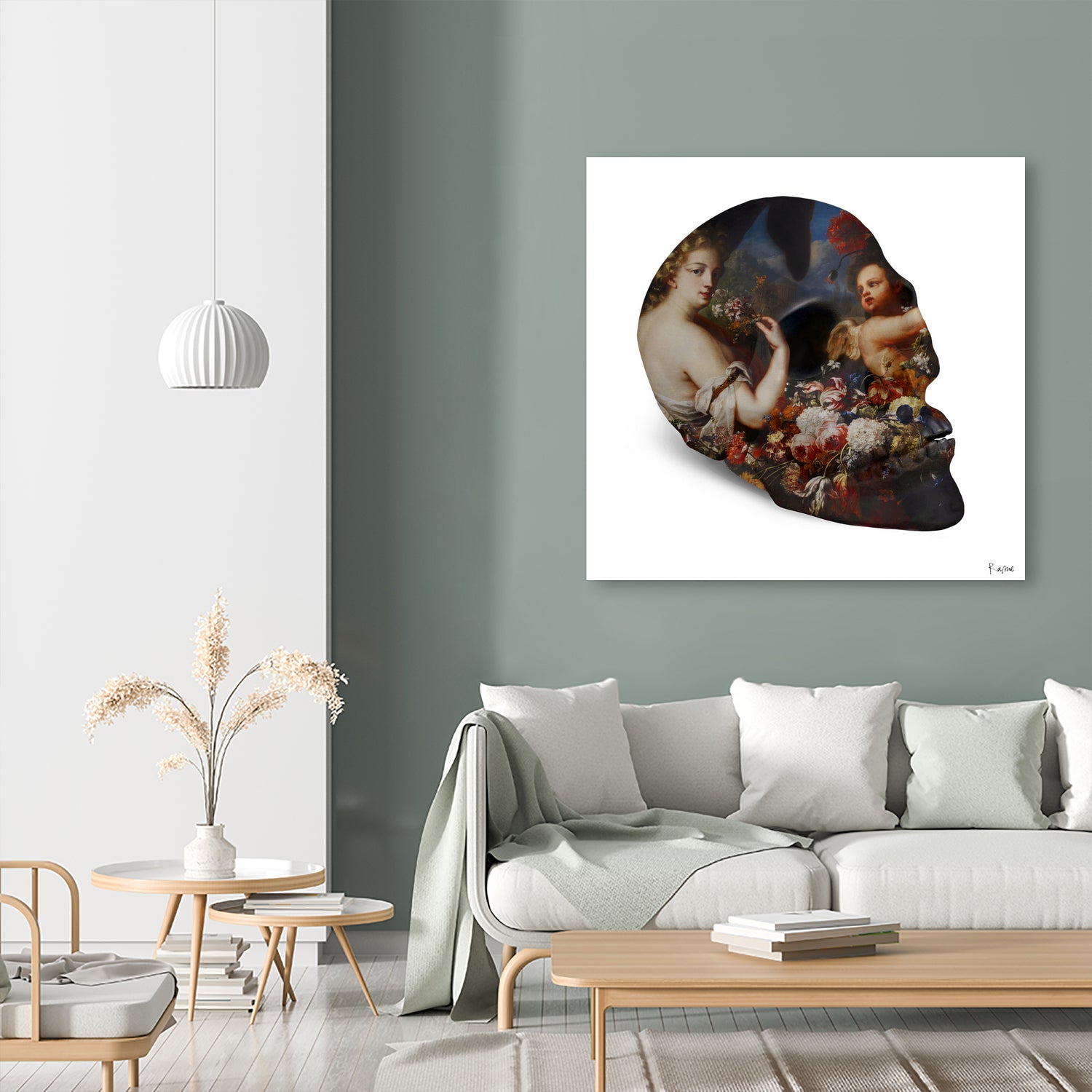 Skull by Caterina Lo Cicero  on GIANT ART