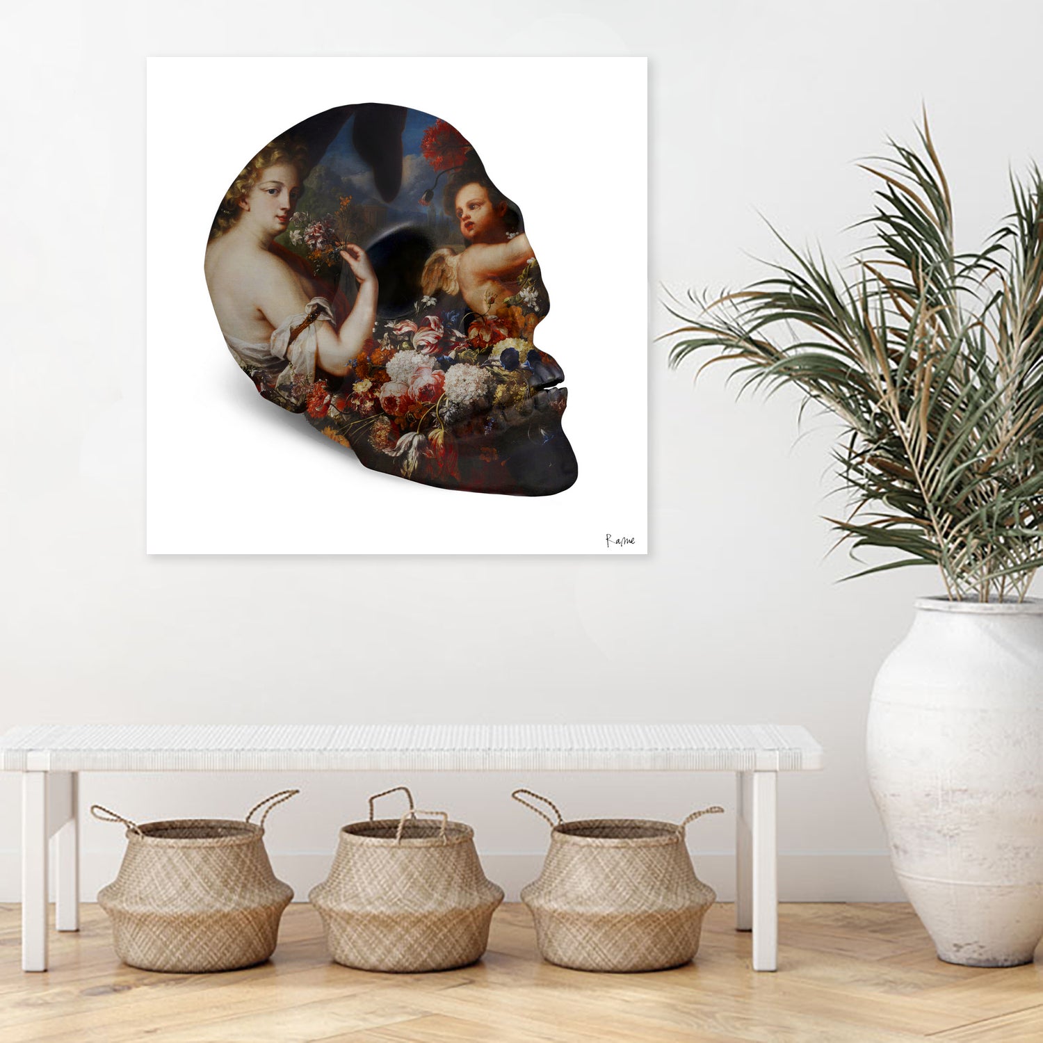 Skull by Caterina Lo Cicero  on GIANT ART