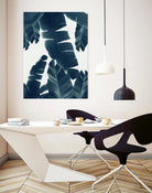 Banana Leaves Green Blue Vibes #2 #tropical #decor #art by Anita's & Bella's Art on GIANT ART