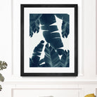 Banana Leaves Green Blue Vibes #2 #tropical #decor #art by Anita's & Bella's Art on GIANT ART