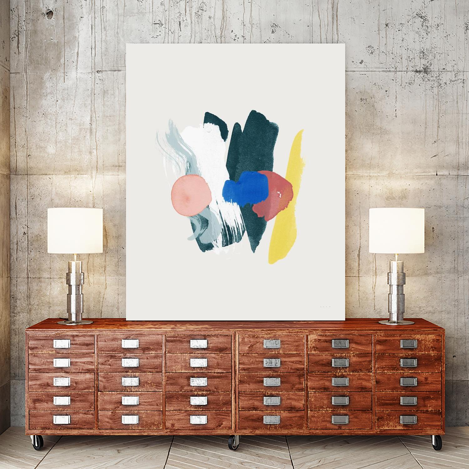 Euphoria by LEEMO on GIANT ART - pink abstract