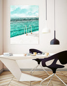 Break Away  by 83  Oranges on GIANT ART - bleu digital pool