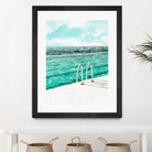 Break Away  by 83  Oranges on GIANT ART - bleu digital pool