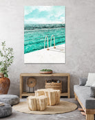 Break Away  by 83  Oranges on GIANT ART - bleu digital pool