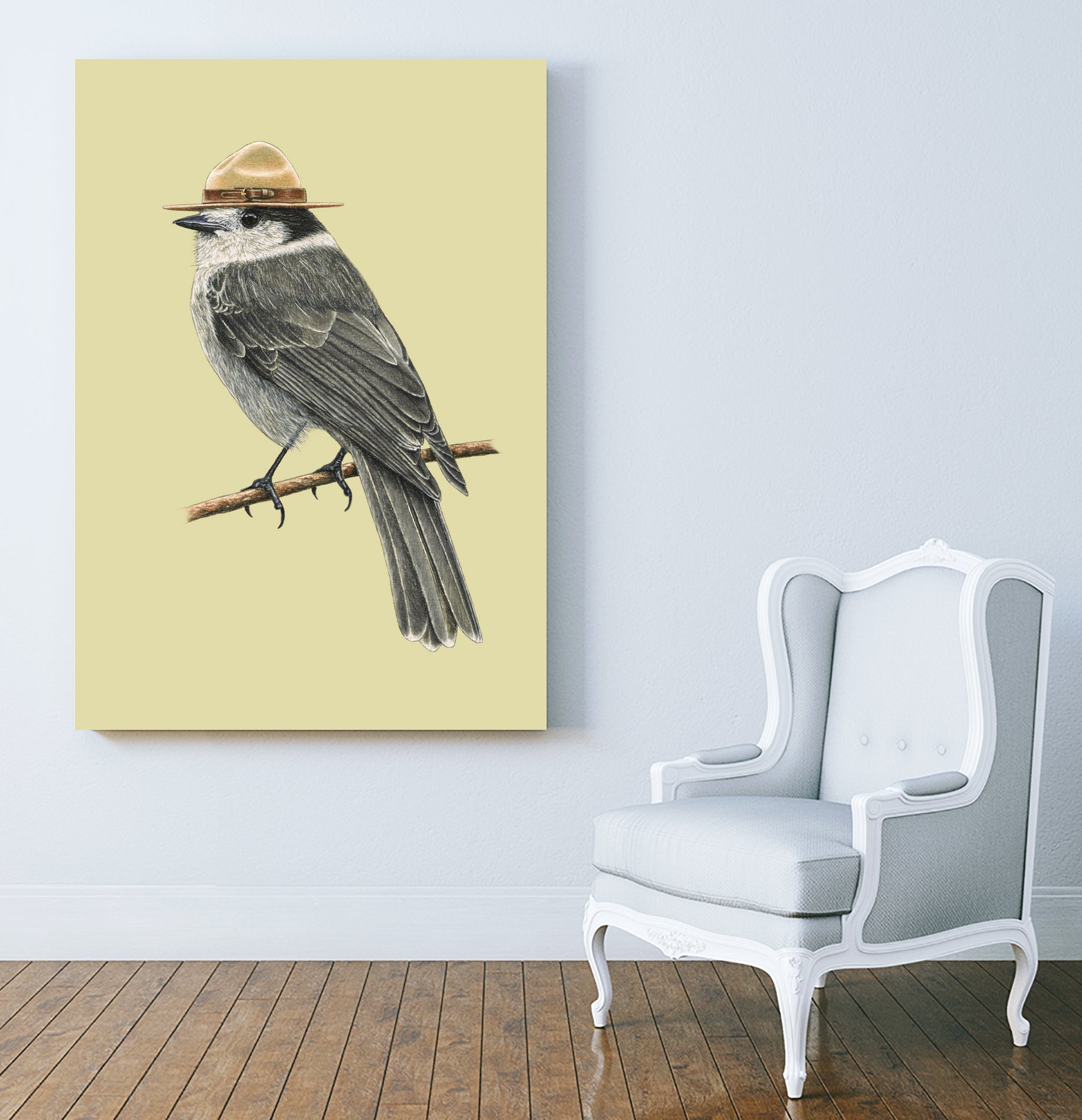 Canada Jay by Mikhail Vedernikov on GIANT ART