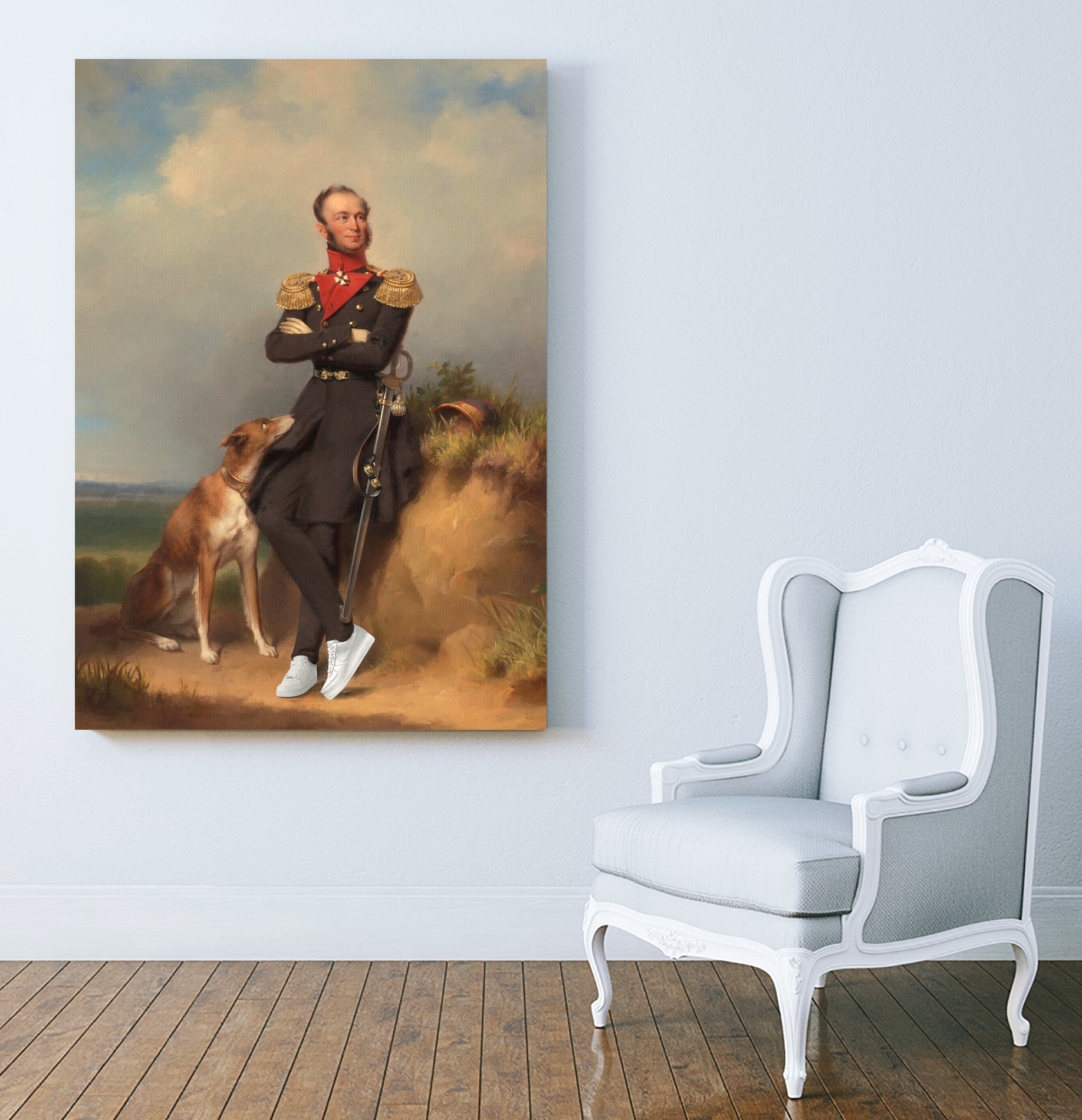 Sneaker King by Jonas Loose on GIANT ART