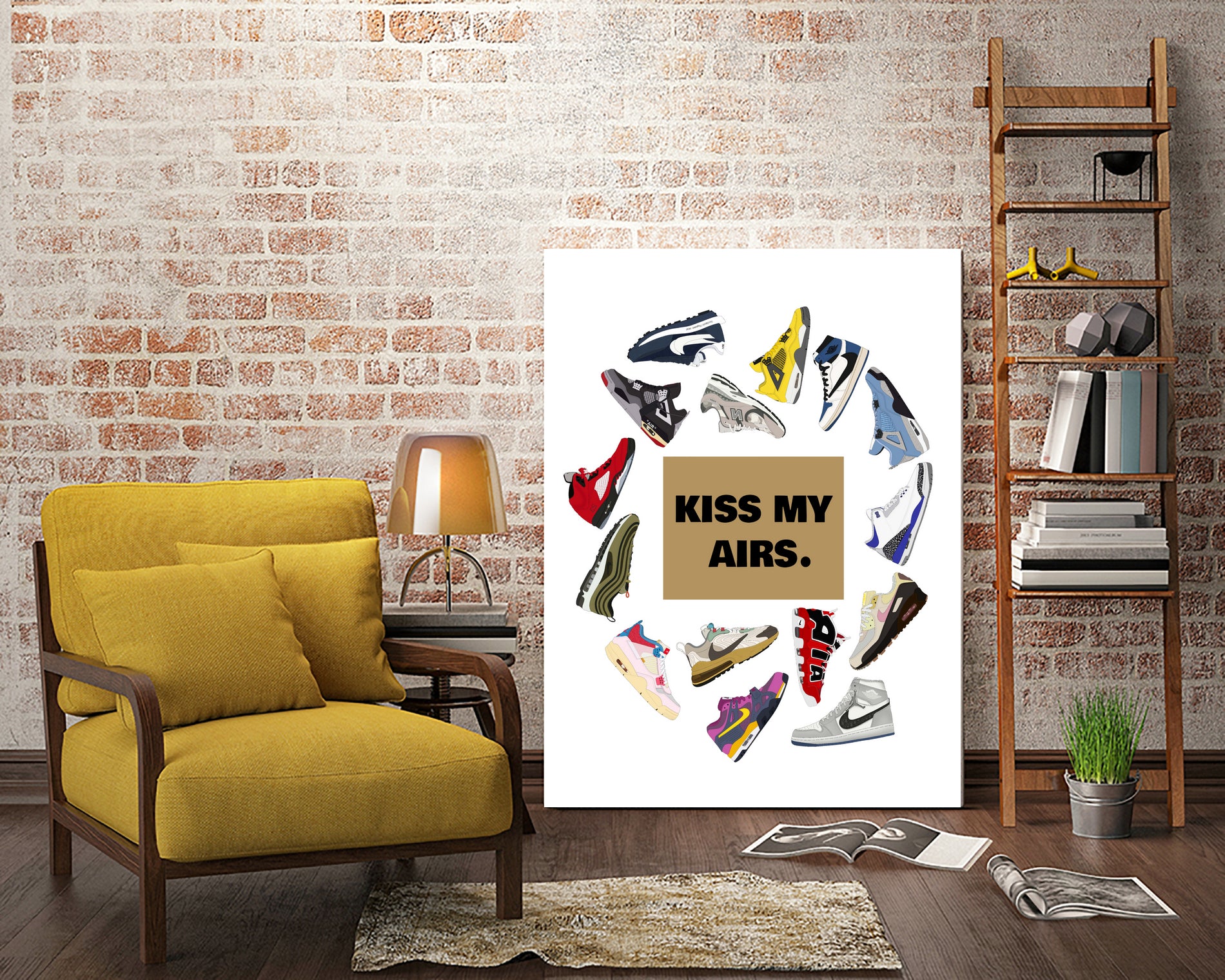 All Jordan - Kiss My Airs by Yanuar Ahmat on GIANT ART