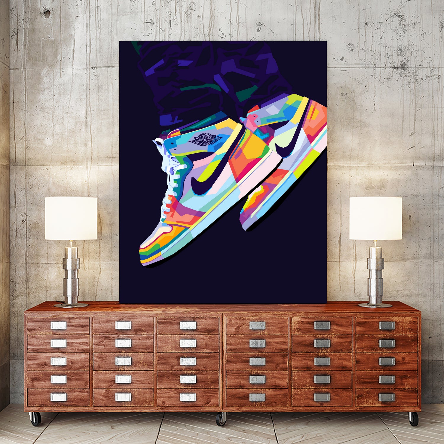 Nike Air Jordan 1 Retro High Rookie of the Year by Noval Purnama on GIANT ART