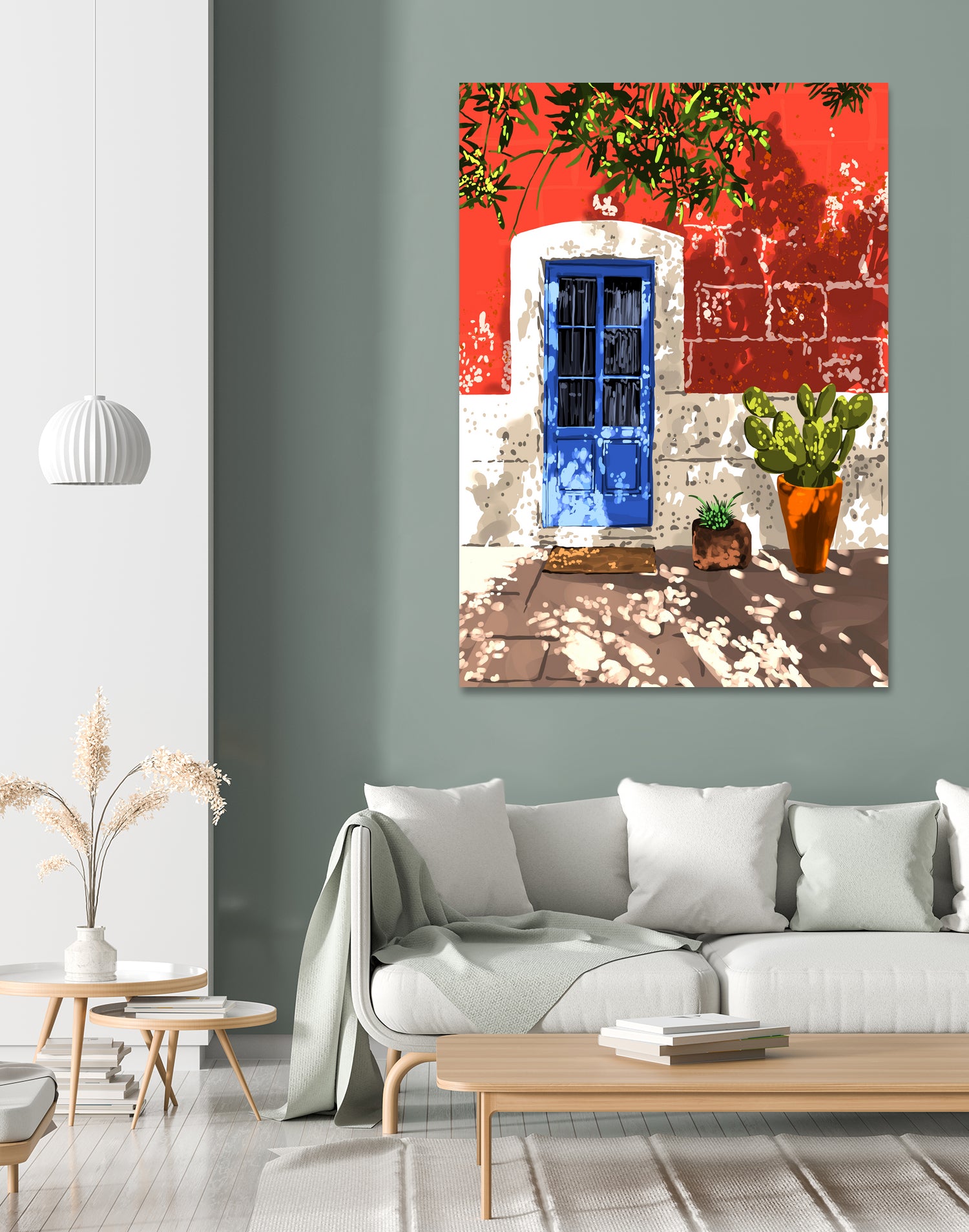 Intentful Living by 83 Oranges on GIANT ART - red digital vacation