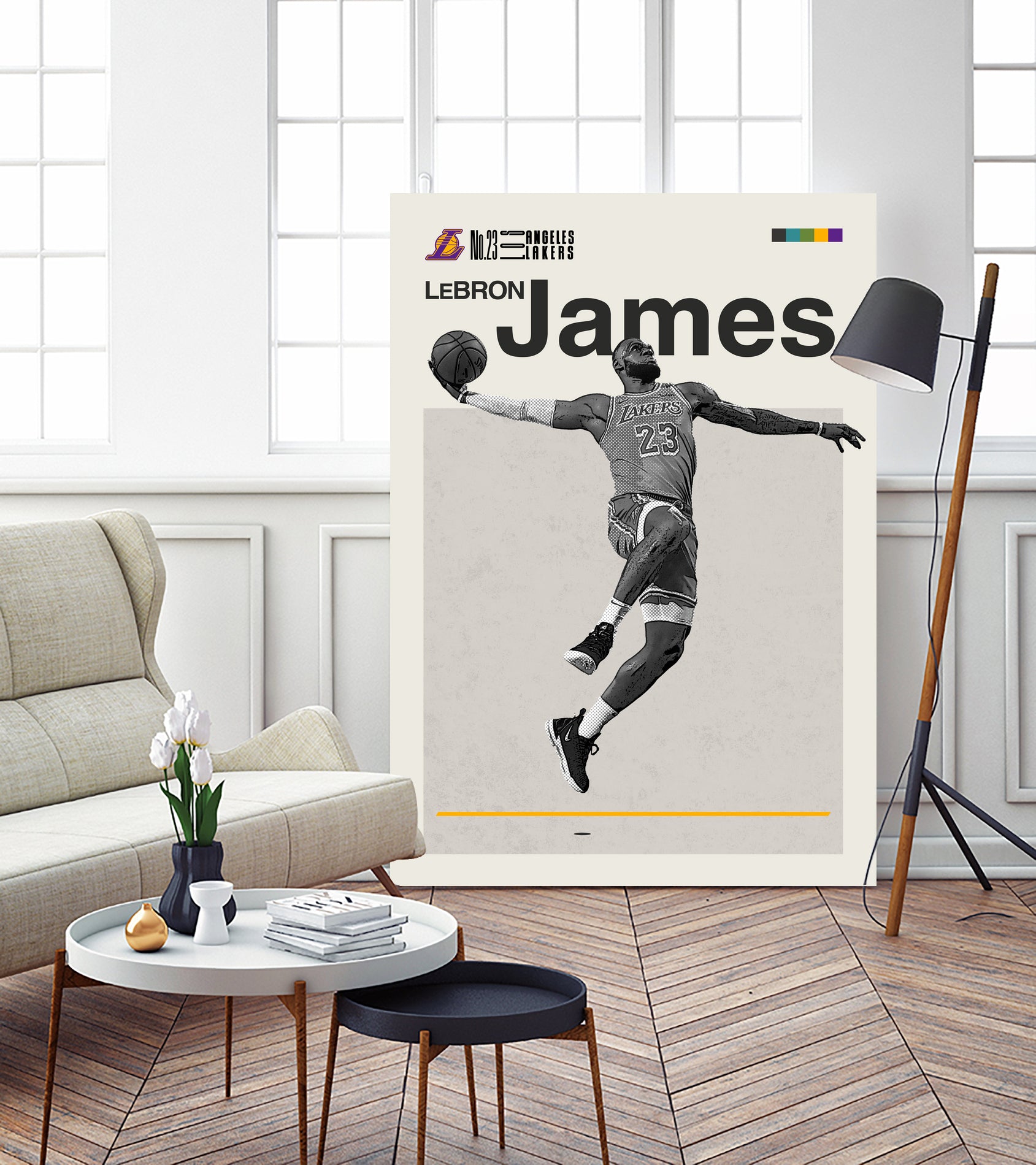 Lebron Classic by E. Qui on GIANT ART