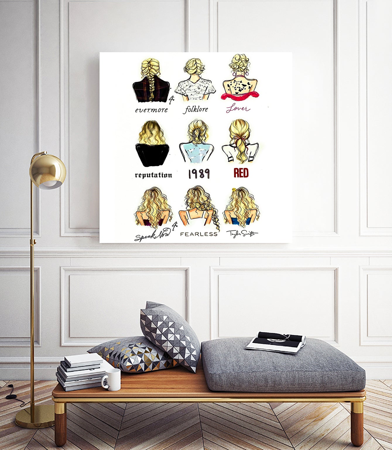 Taylor Swift Full Albums Poster by The Joker on GIANT ART