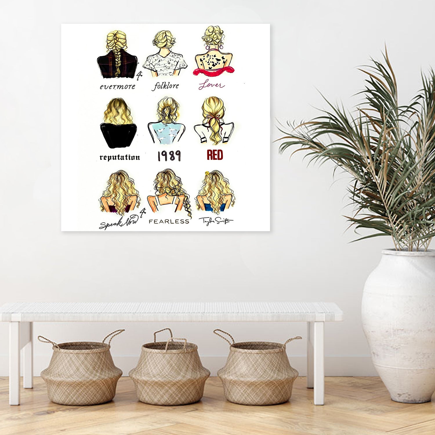 Taylor Swift Full Albums Poster by The Joker on GIANT ART