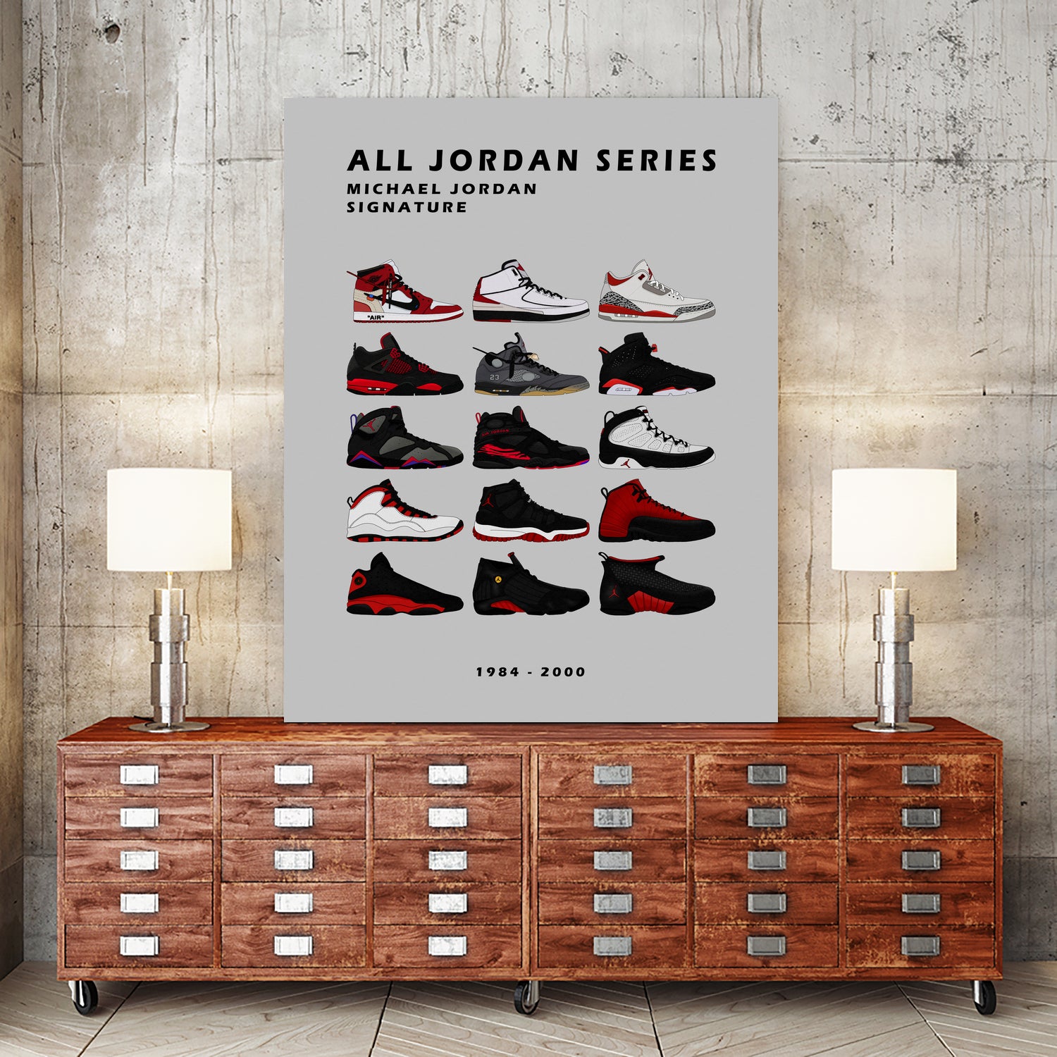 alljordan (Michael Jordan Series) by Yanuar Ahmat on GIANT ART