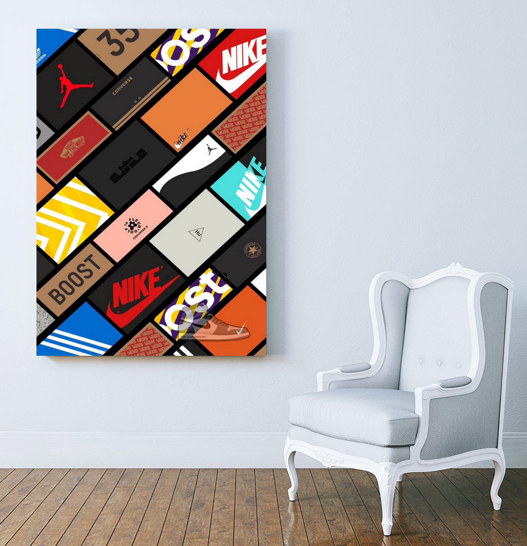Air Jordan (boxes) by AJS on GIANT ART