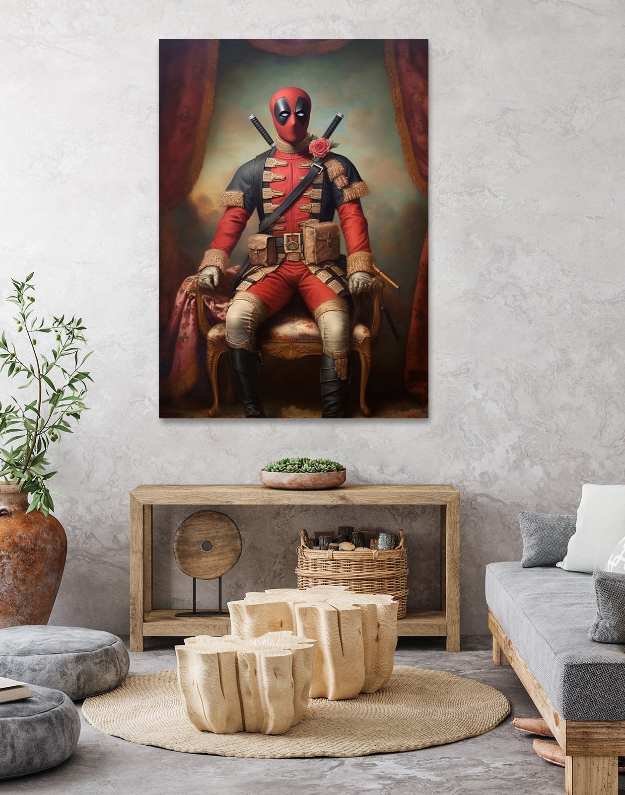 Deadpool Renaissiance by Edson Ramos on GIANT ART