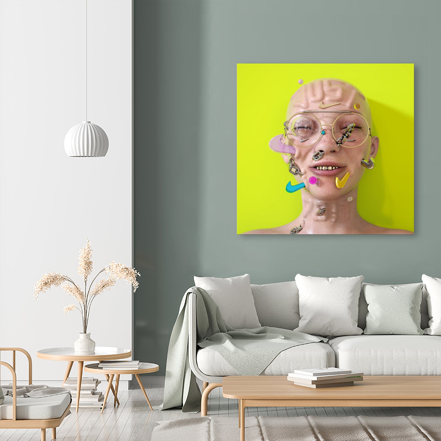 AMMO by Antoni Tudisco on GIANT ART - yellow 3d art