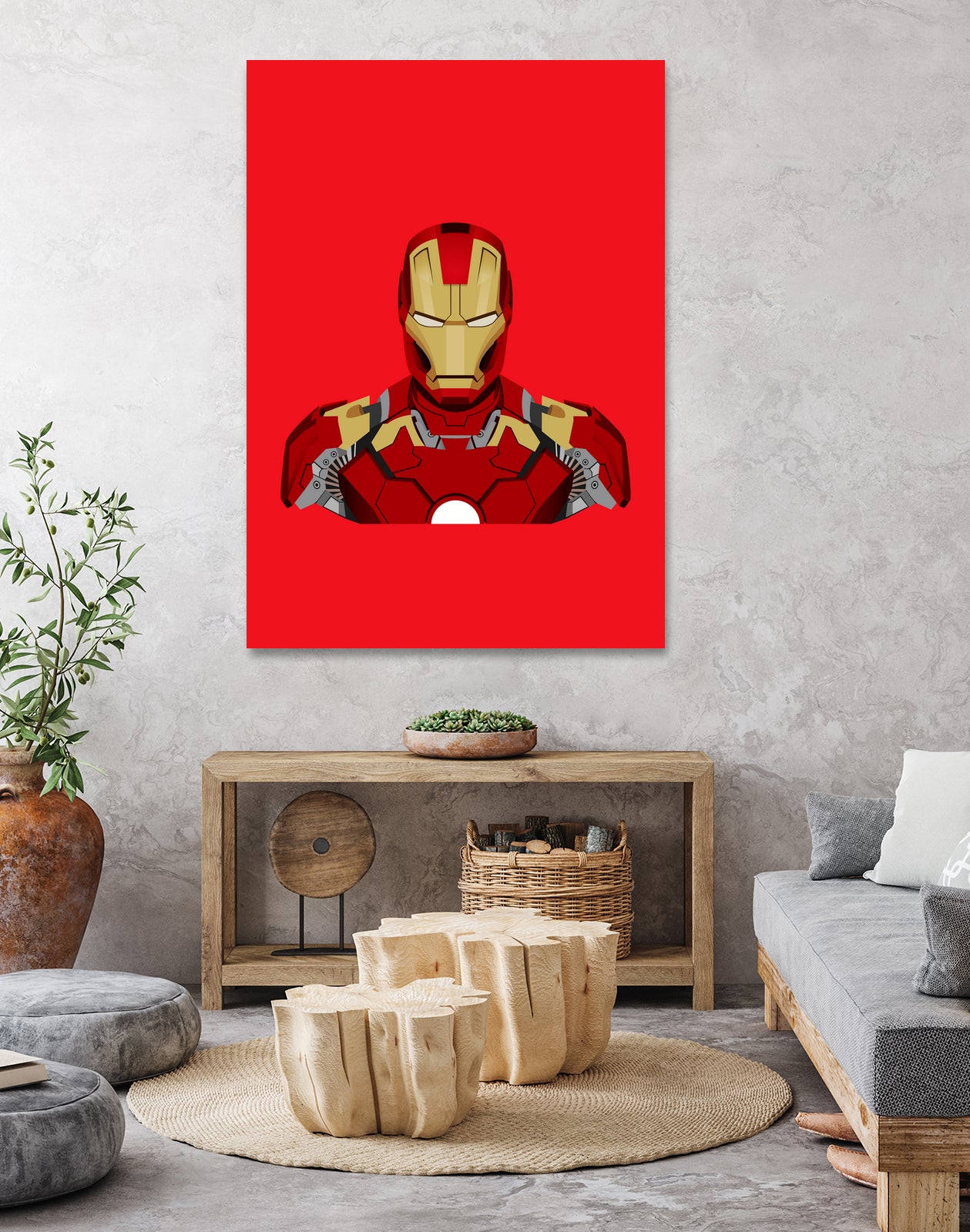 Mark XLIII by B.B. Wolfe on GIANT ART - red digital drawing