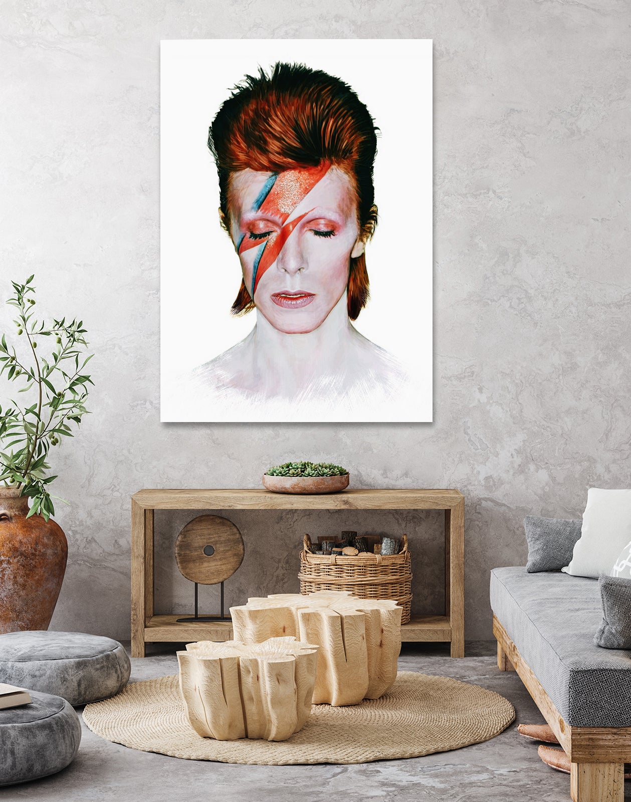 David Bowie Tribute Final by Antoine Dutilh on GIANT ART - white digital painting