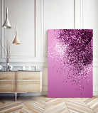 Sparkling Pink Lady Glitter #1 #shiny #decor #art by Anita & Bella Jantz on GIANT ART - pink photo manipulation