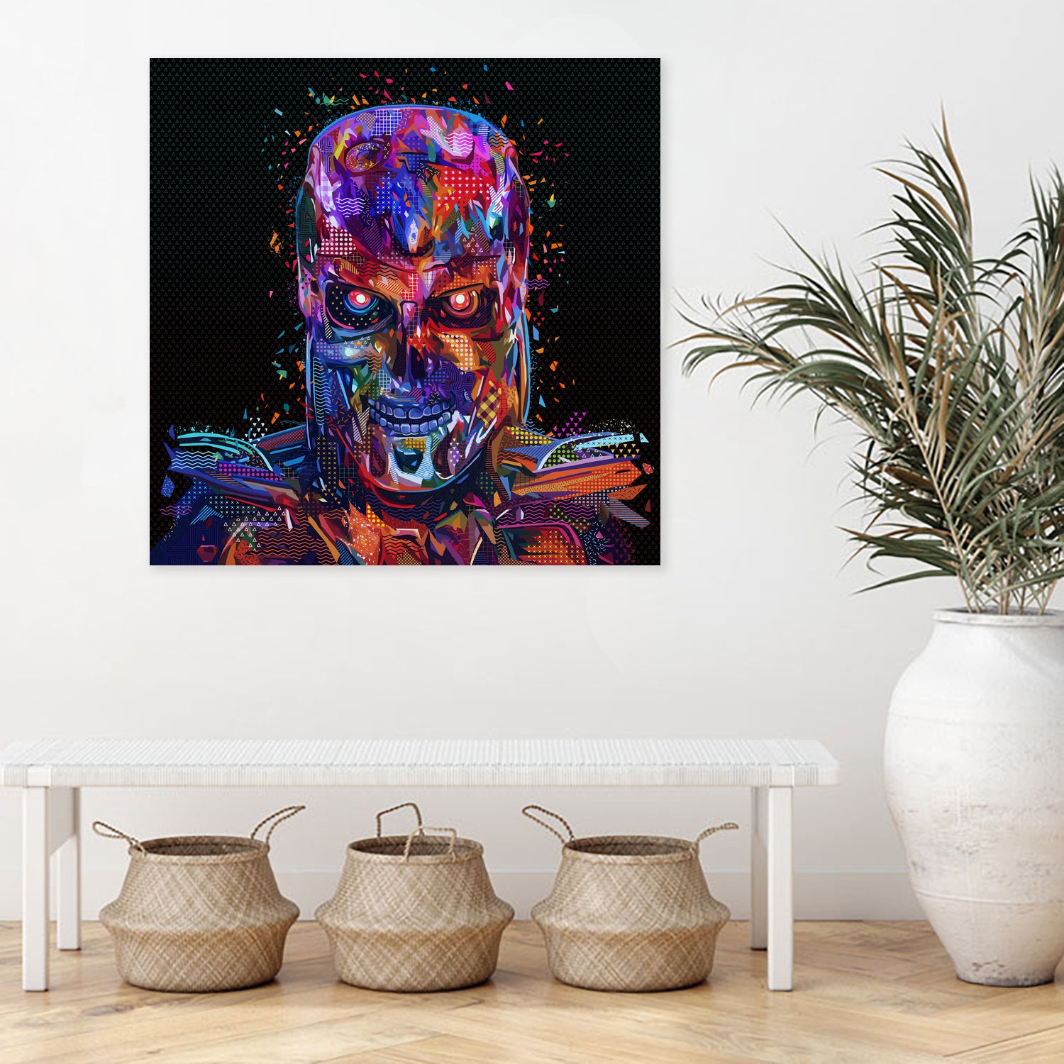 Pop Terminator by Alessandro Pautasso on GIANT ART - black digital painting