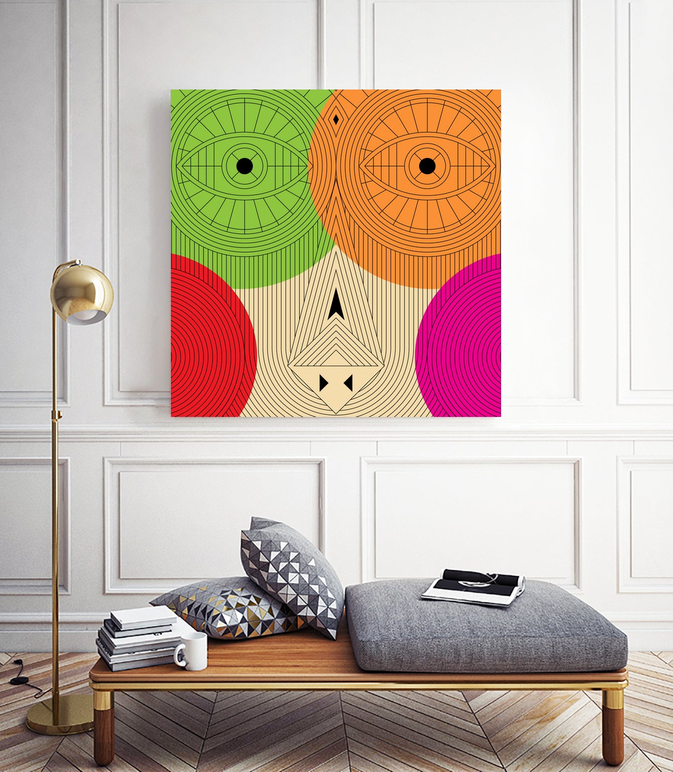 ancient tribal by TM Selvam on GIANT ART - white vector illustration