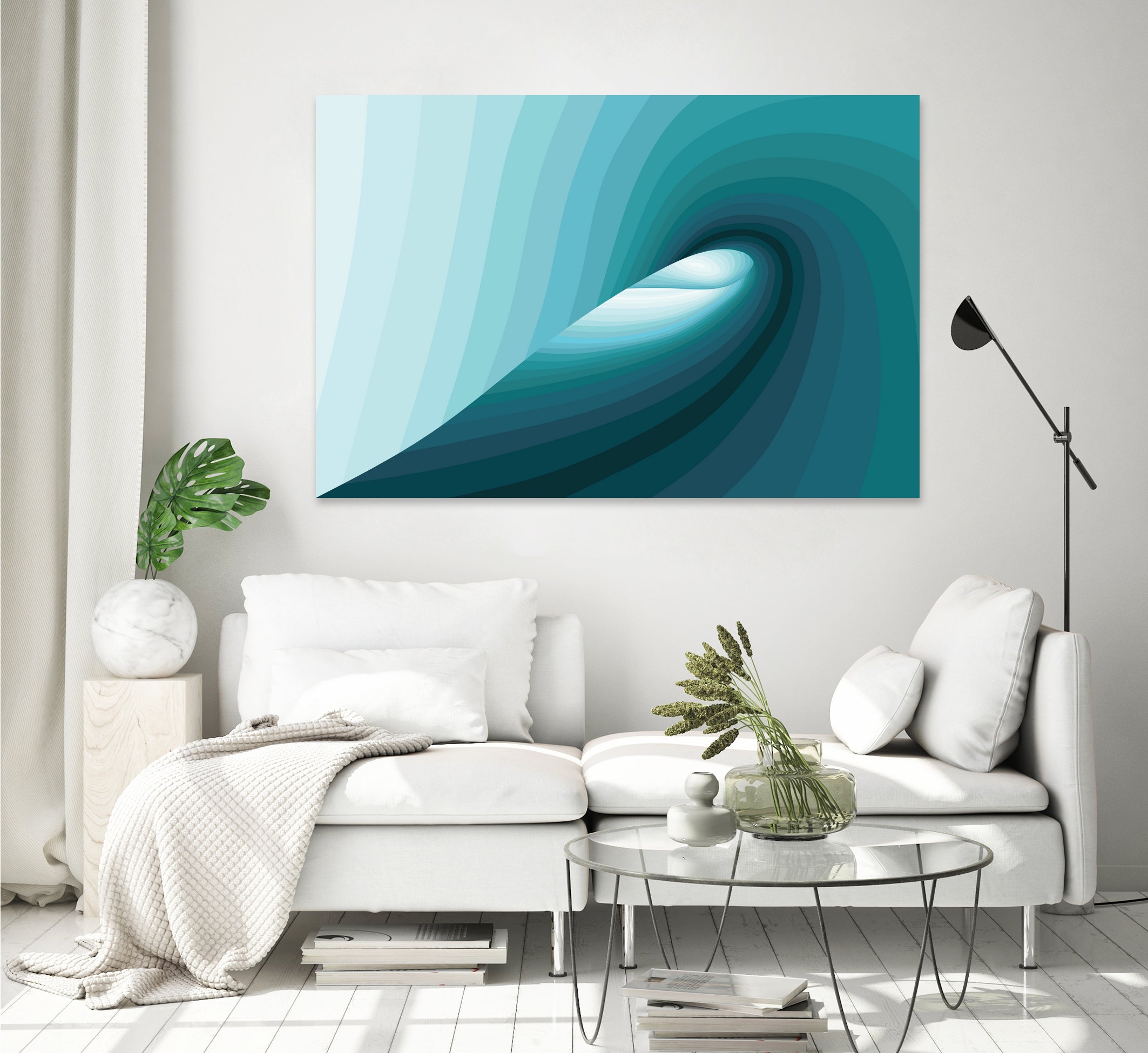 SE0301-Blue barrel by Francois Jaubert on GIANT ART - blue digital drawing