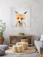 Baby Fox - Colorful by Gal Pittel on GIANT ART - orange photo illustration