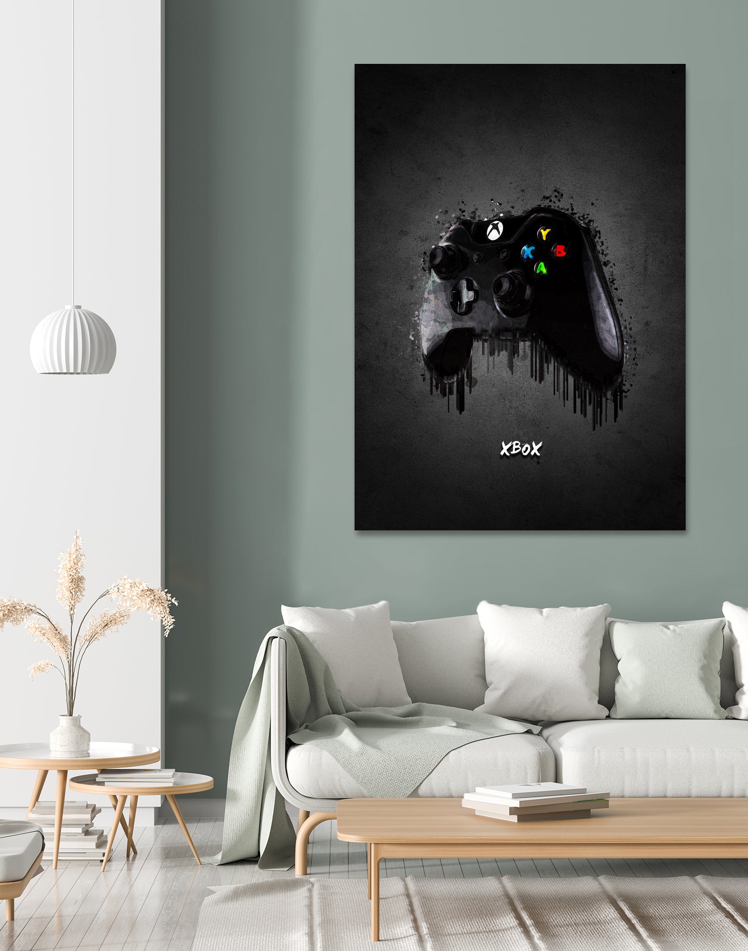 xbox joystick by Gabriel Fernando on GIANT ART - black game design