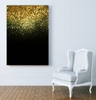 Sparkling Gold Glitter Glam #1 #shiny #decor #art by Anita & Bella Jantz on GIANT ART - yellow photo manipulation
