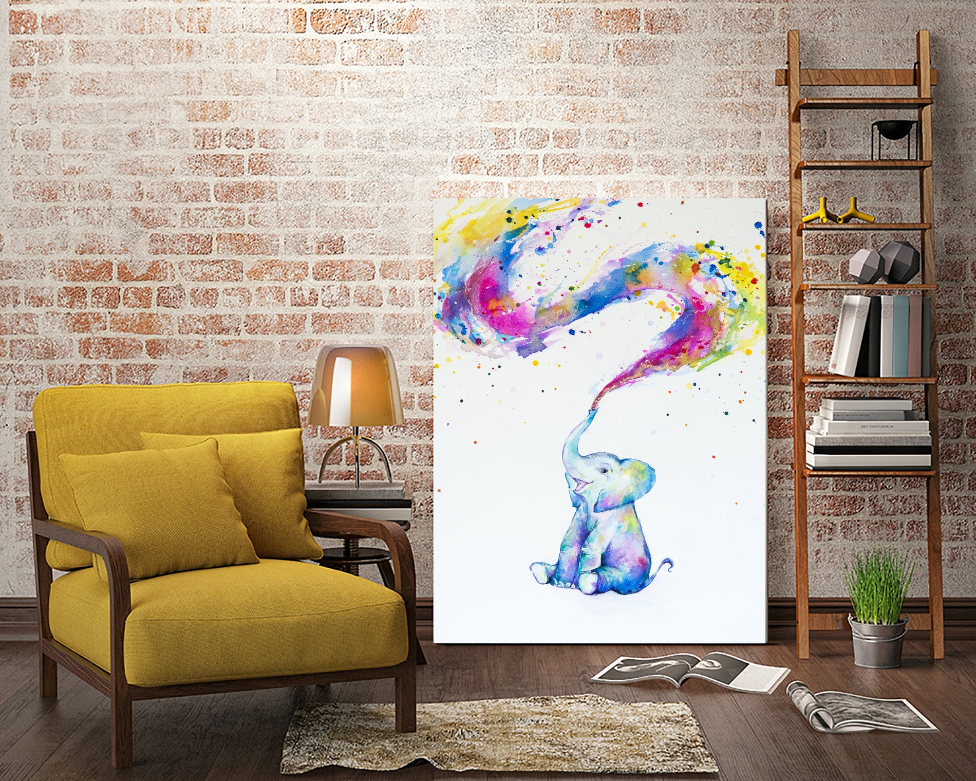 Spring by Marc Allante on GIANT ART - blue photo illustration