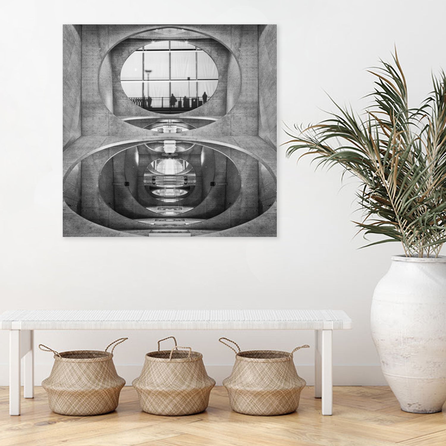 Oval City by Dariusz Klimczak on GIANT ART - gray photo illustration