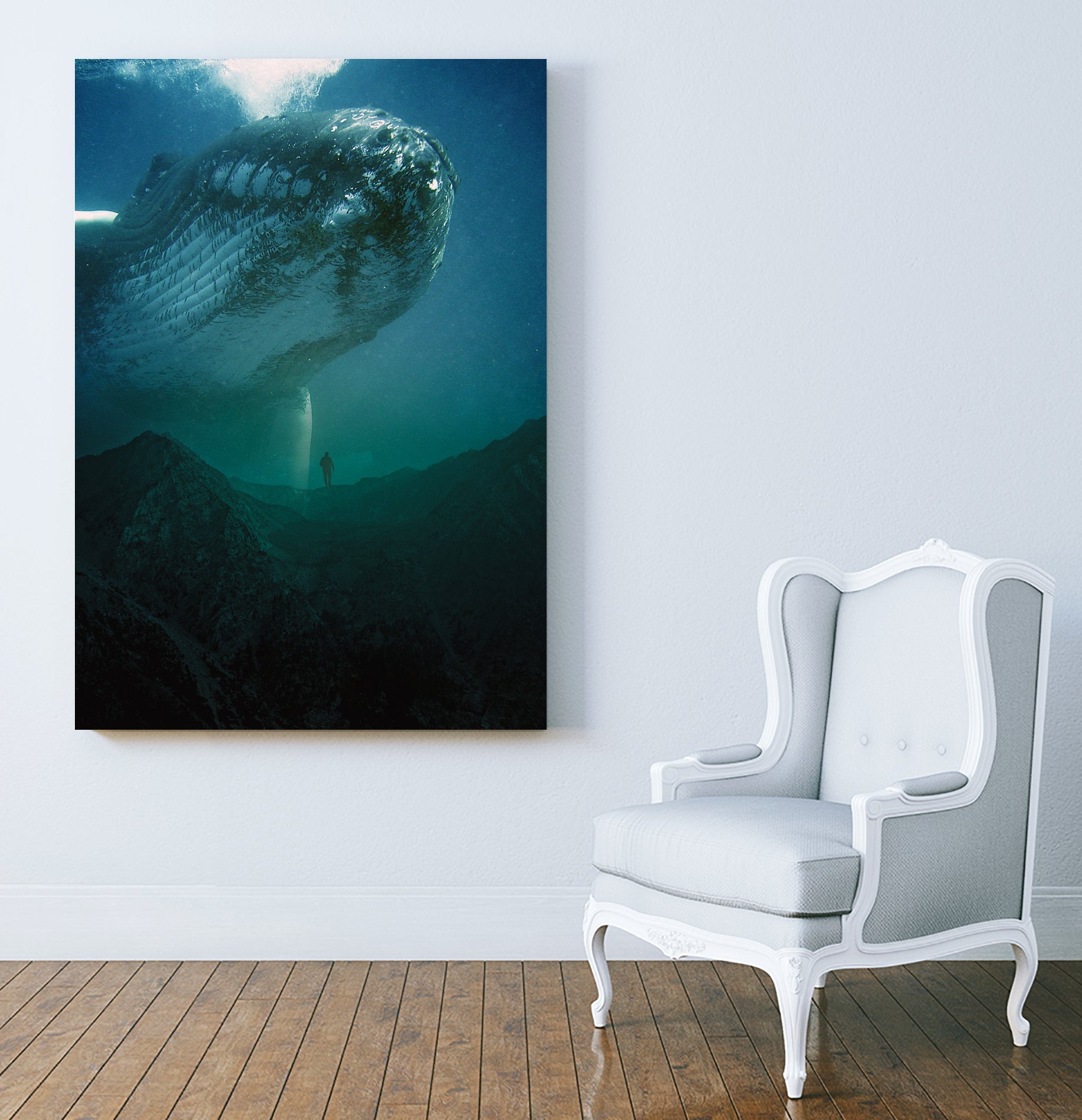 Let It Pass by Seam Less on GIANT ART - black photo manipulation