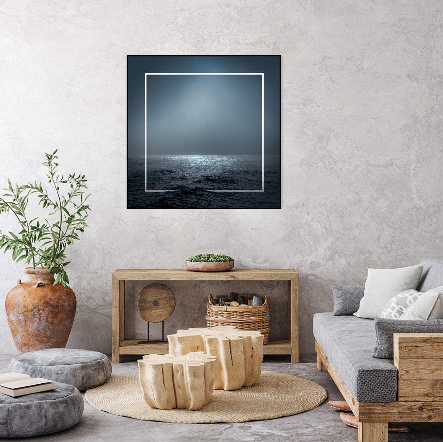 Twilight Geometry by Orce Vasilev on GIANT ART - black photo illustration